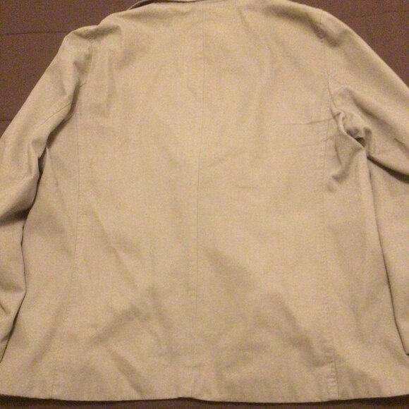 Men's Tan Blazer Cotton Summer Wear Size XXL - Picture 10 of 11